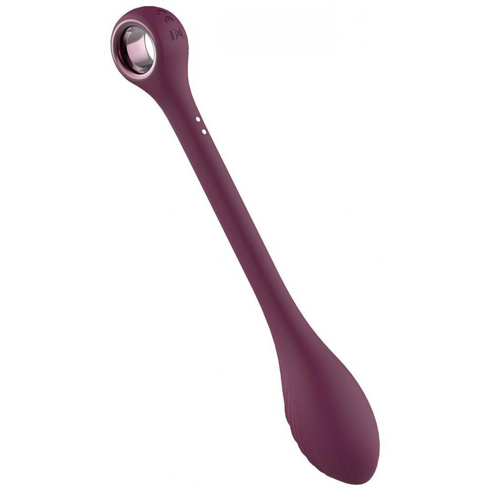 Vibrador punto G glamable y doble