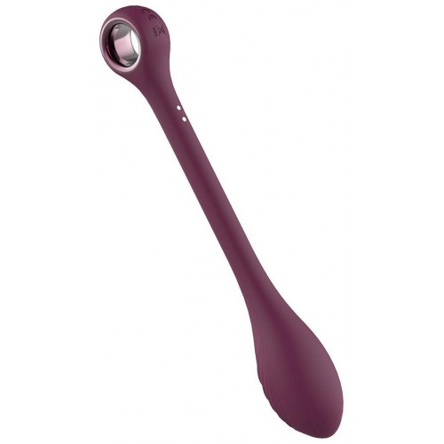Vibrador punto G glamable y doble