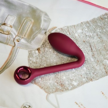 Vibrador punto G articulado