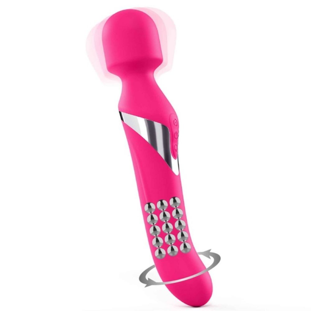 Vibrador perlas rotatorias