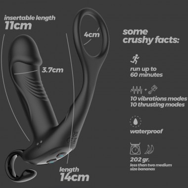 estimulador con vibración e impulsor