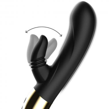 Vibrador conejito con lengua