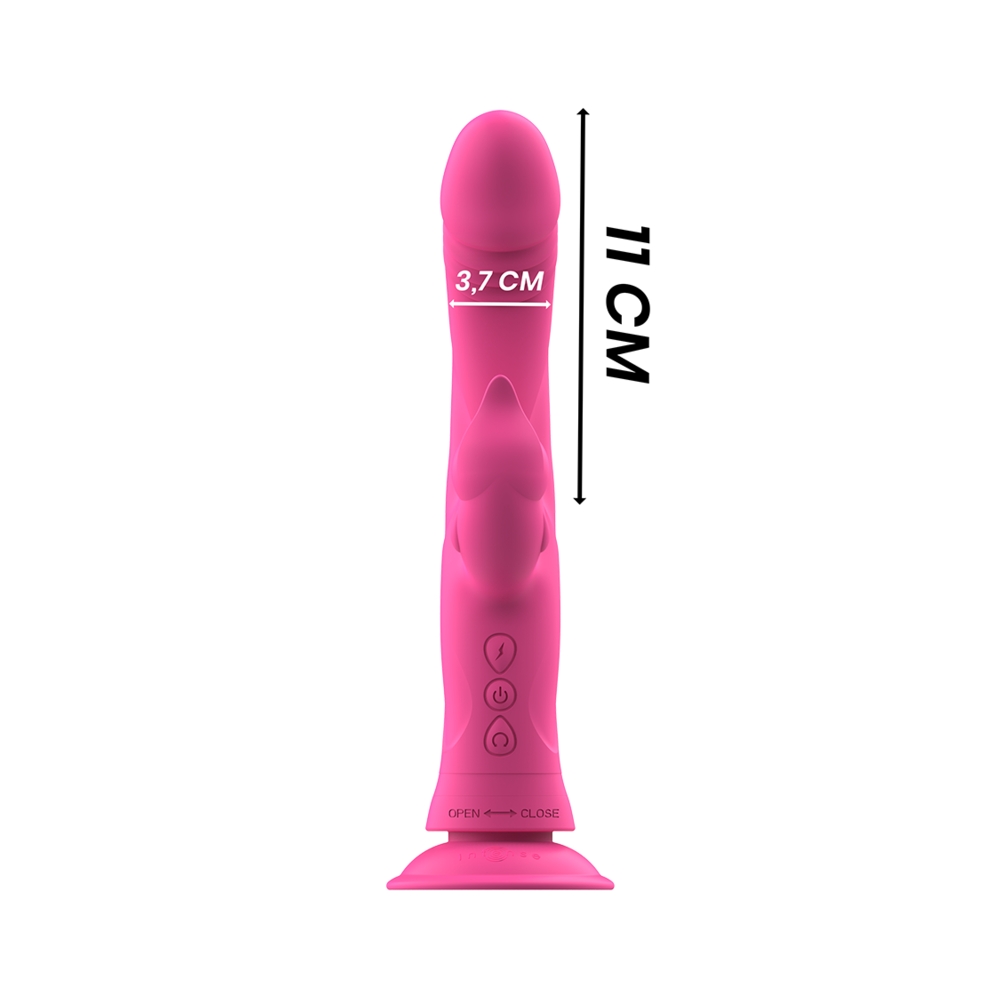 vibrador rabbit con ventosa