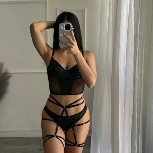 conjunto negro belier