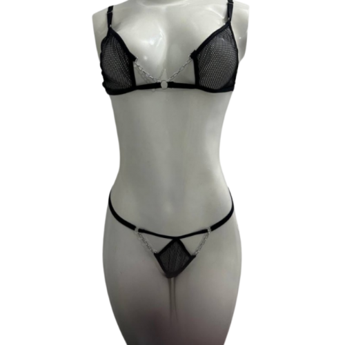 Conjunto de rejilla con cadenas