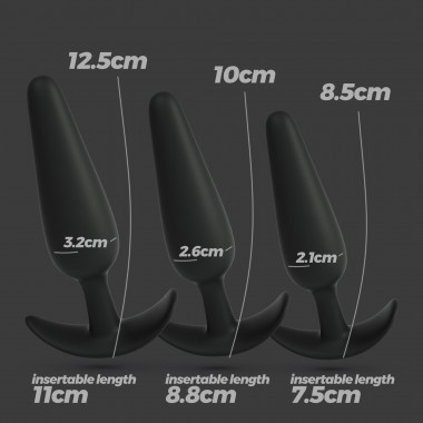 Kit plug anales con ancla