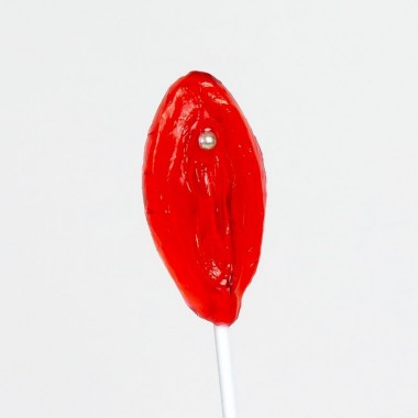 piruleta de gominola en forma de chichi