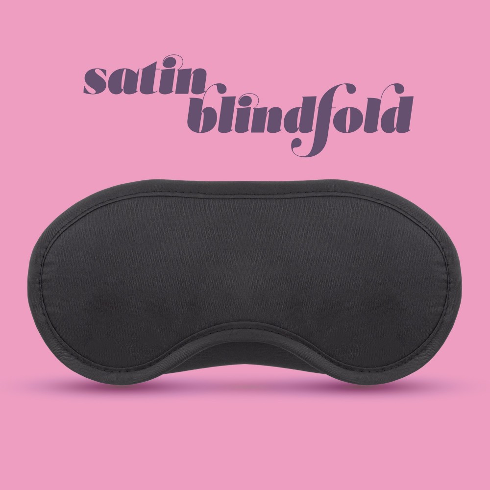 satin blindfold