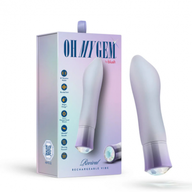Vibrador con joya oh my gem...