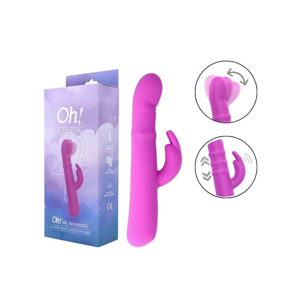 Vibrador rabbit up and down
