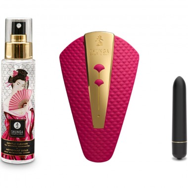 set de juguetes y cosmética erótica shunga