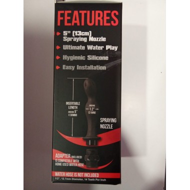 hidroblast anal ducha negro