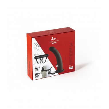 strap on con dildo silicona L