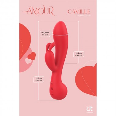 Vibrador rojo rabbit