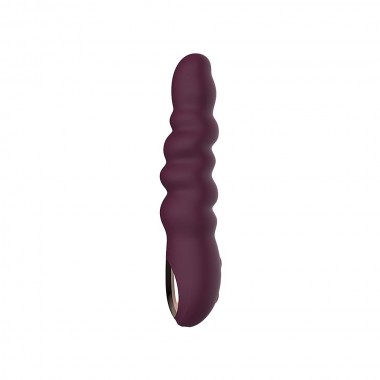 Vibrador ribeteado lila...