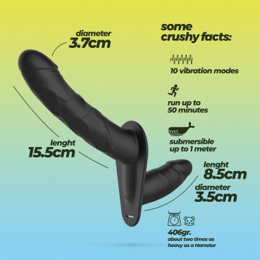 arnés doble silicona