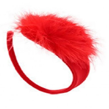 Tanga Rojo Plumas SL CR3299