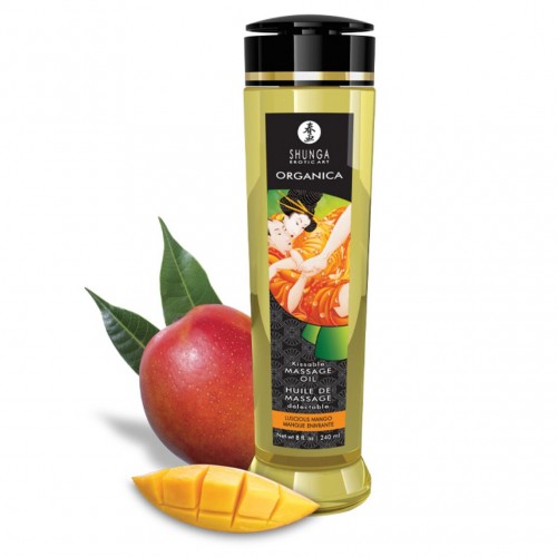 Aceite de masaje erótico mango