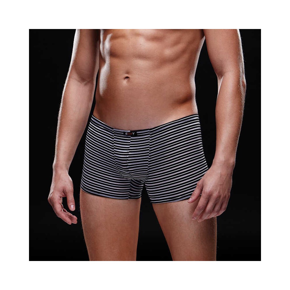 boxer de hombre blanco y negro