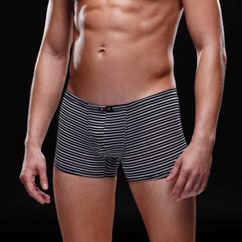 boxer de hombre blanco y negro