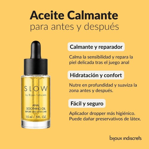 Aceite calmante anal