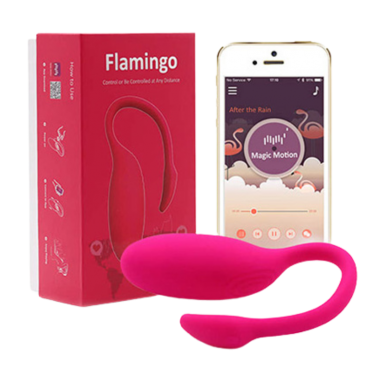 Vibrador Flamingo con App