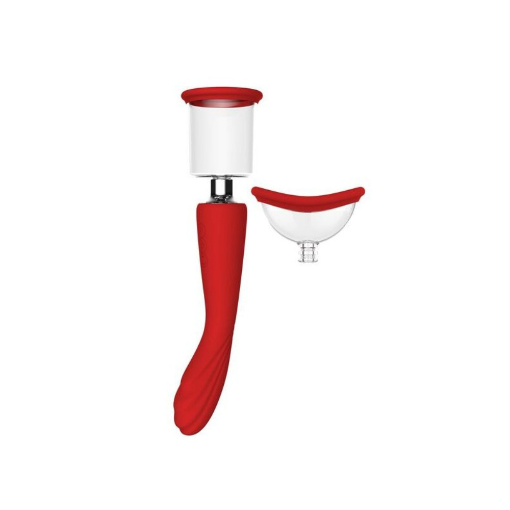 Vibrador succionador vagina