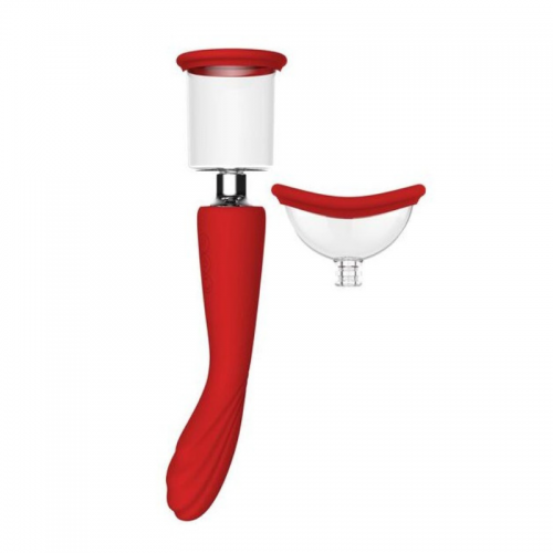 Vibrador succionador vagina