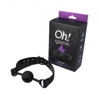 mordaza negra de silicona mordaza negra de silicona